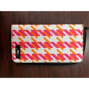 Scout Pink and Orange Zipper Wallet